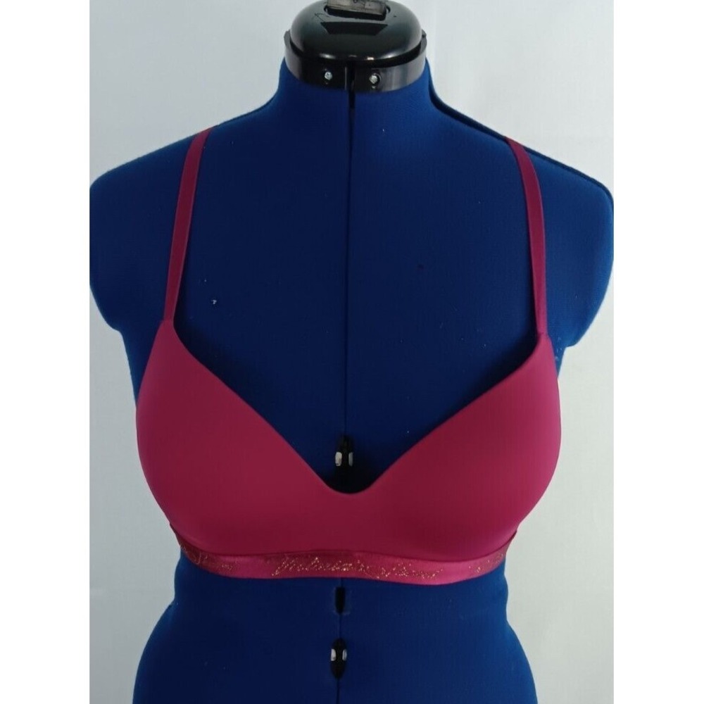 Victoria's Secret women's Wire Free Adjustable Cross back Strap Bra 34D AA376